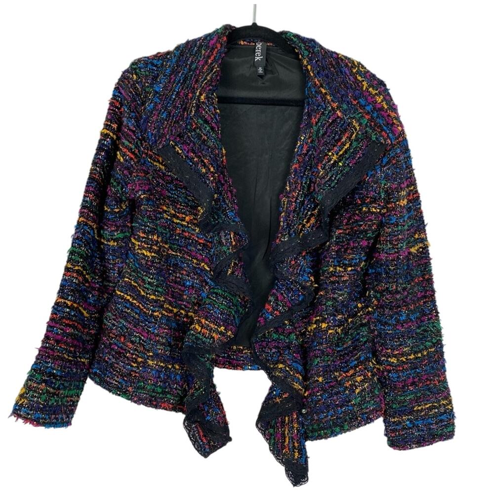 Berek Harmony Multicolored Jacket Medium Brocade Jacket Academia Business